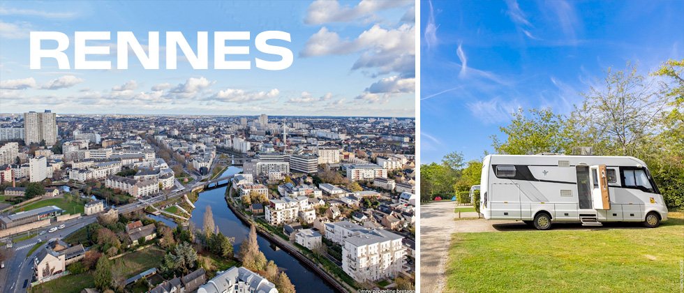 Campings a proximité de Rennes qui proposent des emplacements de camping-cars à louer