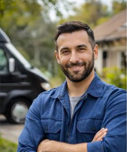 Karim propriétaire d'un van aménagé loue son camping car via Camping Car Invest