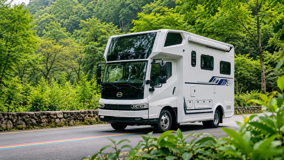 Le camping-car sur base BYD : spectaculaire, mais problématique