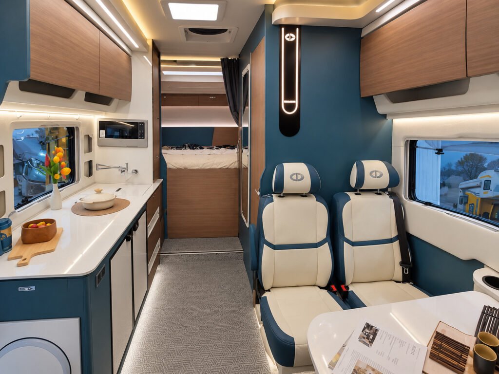Intérieur du Deddle RV Youflo